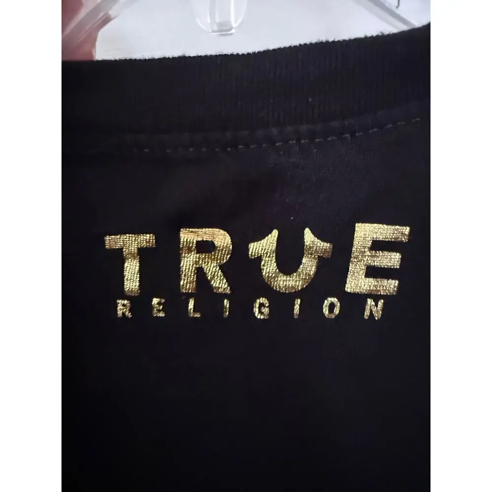 True Religion Black Men's‎ Tshirt M